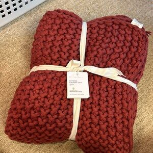 pottery barn blanket. NWT